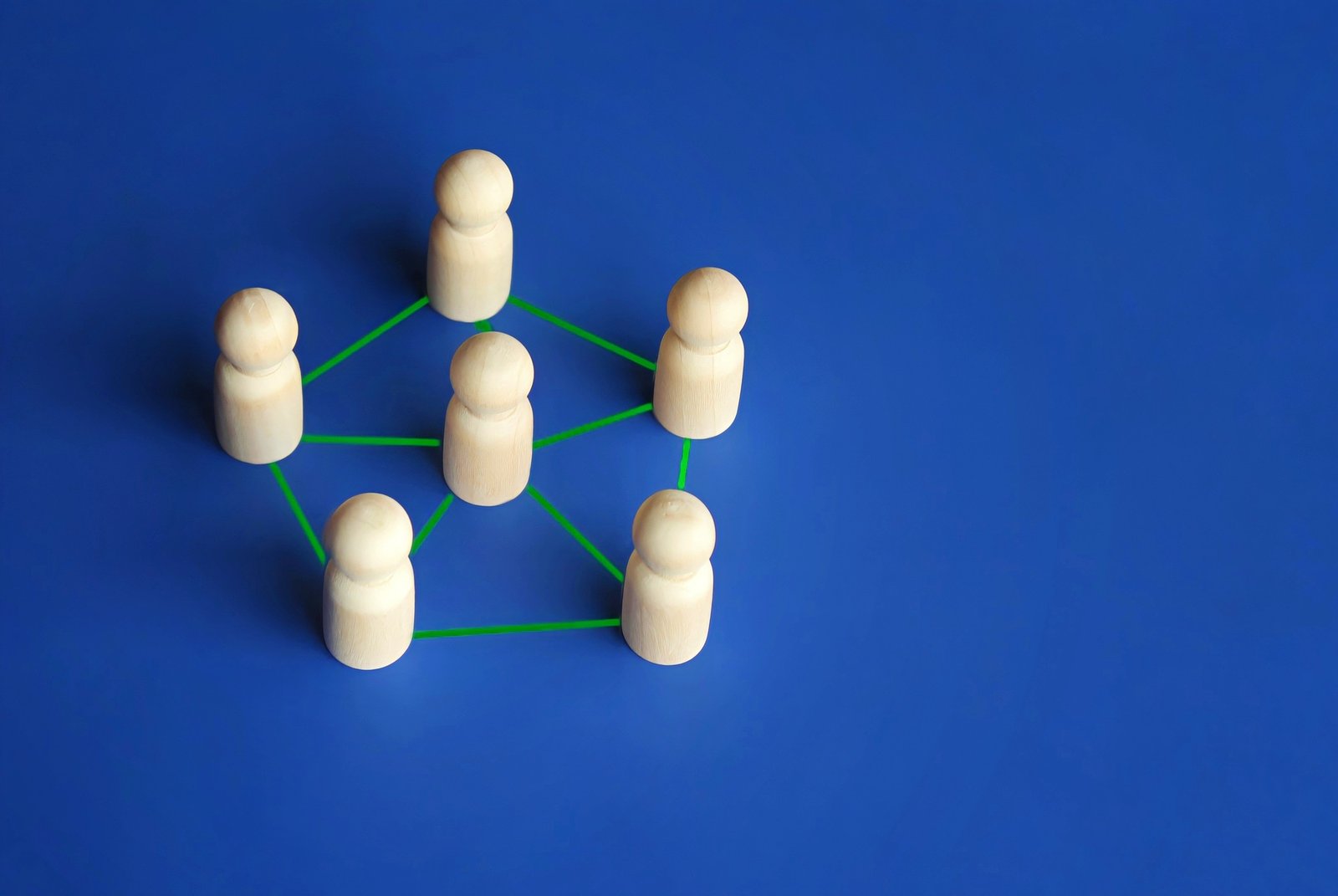 Communication, exchange of information, networking and teamwork concept